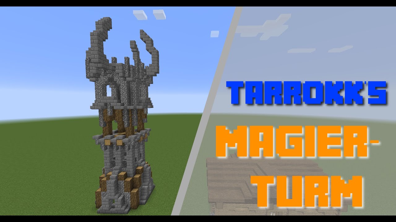 Minecraft - Magierturm [Tutorial] (Deutsch) - YouTube