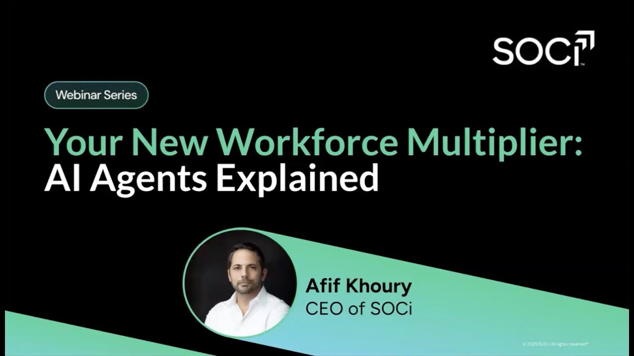 Your New Workforce Multiplier: AI Agents Explained (Webinar, Part I ...