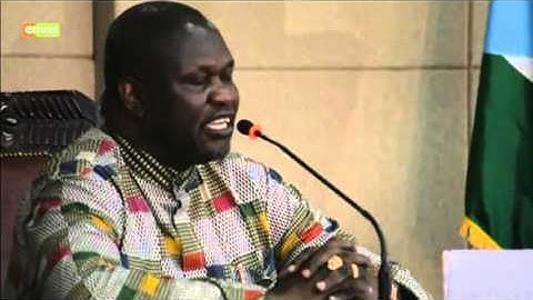 Rebel leader Riek Machar sworn-in as the First Vice President