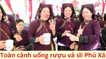 Trai gái vui uống rượu hát sli lễ tân gia nhà Vi Đàn (Phú Xá)