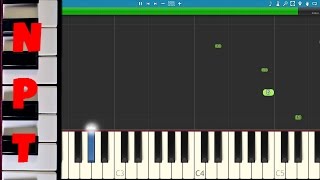 G-Eazy - Calm Down - Piano Tutorial - How to play Calm Down by G Eazy - Synthesia screenshot 1