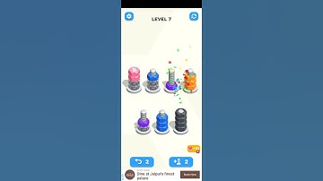 color screw sort puzzle gameplay #shorts #colorsorting #satisfying