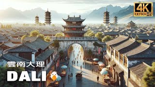 Dali Ancient City , Yunnan The Best Chinese City for Longterm Stays (4K UHD)