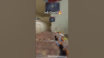 INSANE 1v5 Clutch!! For The Win #codm #shorts