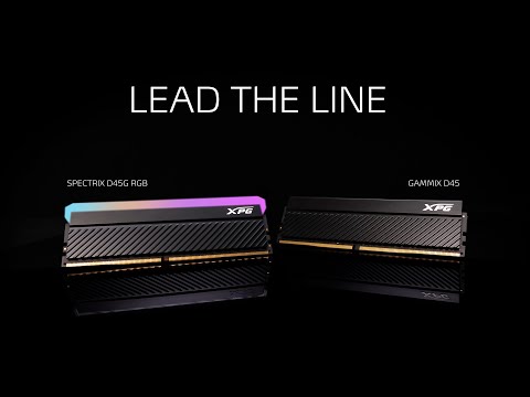 SPECTRIX D45G RGB & GAMMIX D45 DDR4 DRAM Moduele - LEAD THE LINE