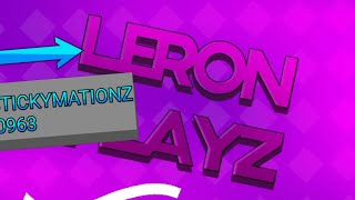 Intro for LERON PLAYZ| free intro of particle madness