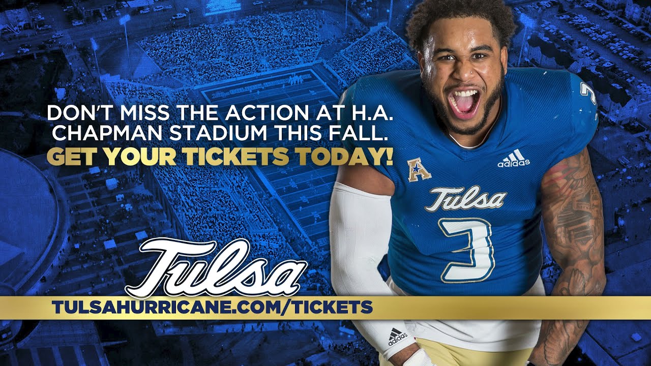 Tickets On Sale Now for the 2021 Golden Hurricane Football Season YouTube