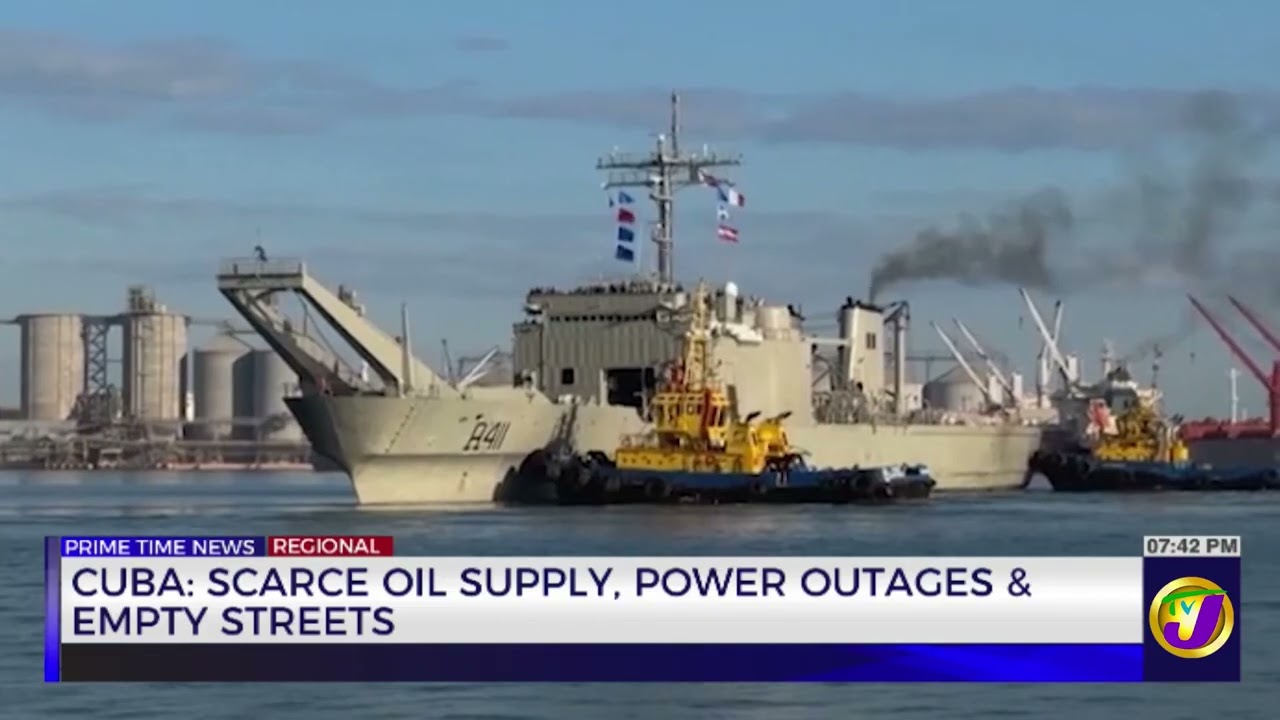 Cuba: Scarce Oil Supply, Power Outages & Empty Streets   | TVJ News