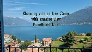 Charming Villa on Lake Como in Pianello del Lario