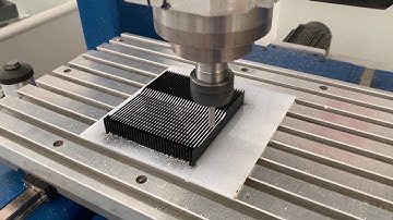 simCNC – custom heatsink machining