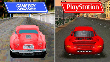 Need for Speed Porsche Unleashed (2000) GBA vs PS1 [Graphics Comparison]