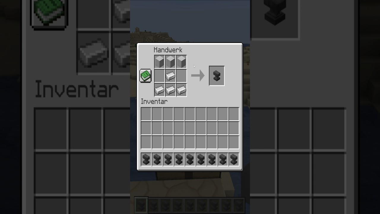 Minecraft Amboss Rezept