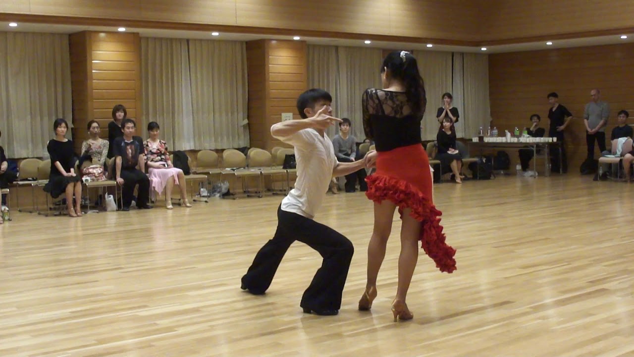 社交ダンス ルンバ 優勝 第15回練習着10ダンス競技会 サークル草の根10