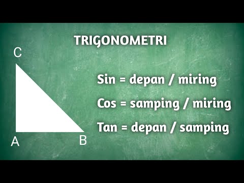 Video: Bagaimanakah anda mencari nilai kosinus segitiga?