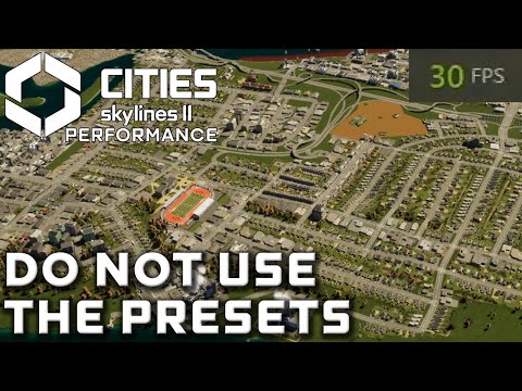 Cities: Skylines 2 Performance Has not achieved the