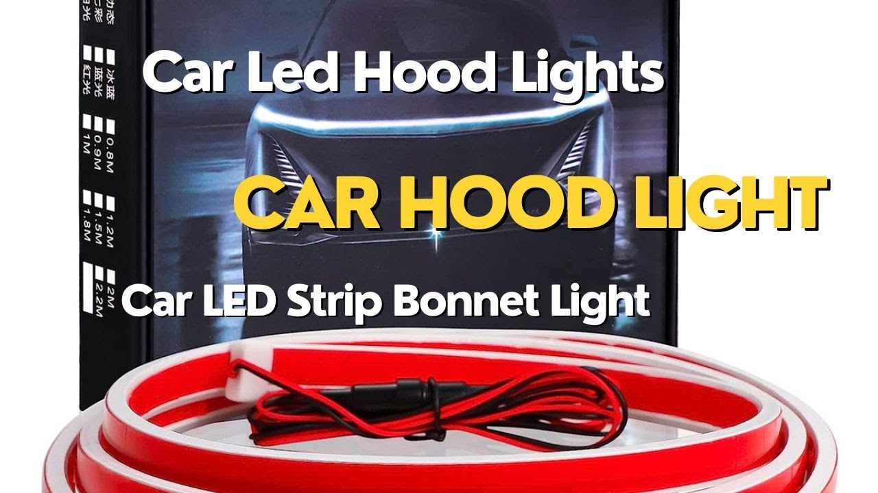 Car Led Hood Lights Car Hood Light Car Car LED Strip Bonnet Light