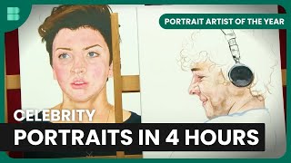 Artists Face the Clock - Portrait Artist of the Year -  EP5 - Art Documentary