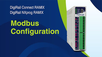 Digirail Connect and Digirail NXprog RAMIX - Modbus Configuration | English