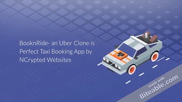 BooknRide - Taxi Booking App | Uber App Clone Script in 2017