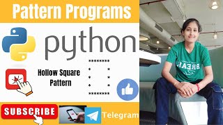 Hollow Square Pattern in Python