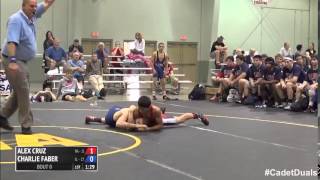 106 F, Charlie Faber, Illinois Vs Alex Cruz, Washington