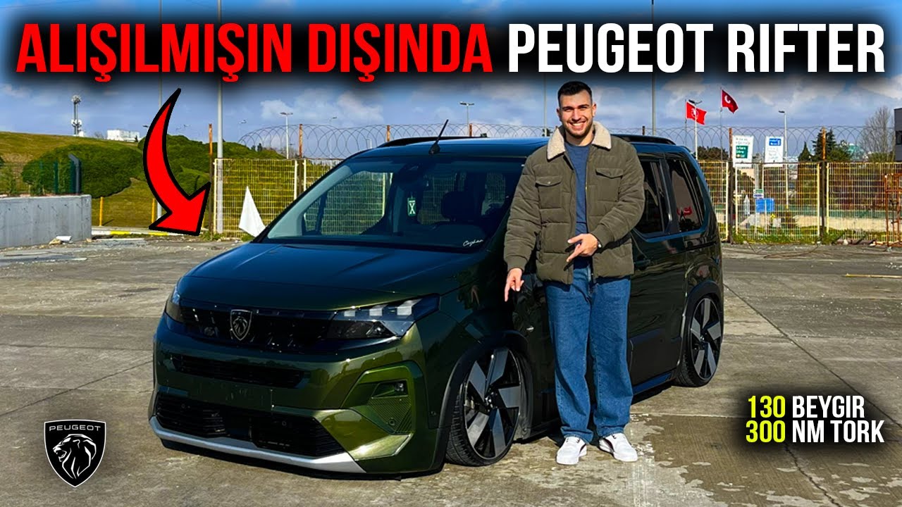 Bu Arabayla Mangala Gidilmez Fuara Gidilir | Peugeo Rifter GT