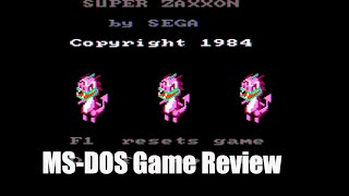 Super Zaxxon -1984 - MS-DOS Game Review