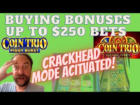 Buying $105 to $250 Bonuses on Coin Trio!
