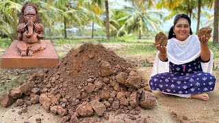 VINAYAGAR IDOL MAKING | வீட்டிலேயே விநாயகர் சிலை செய்யலாம் | Banana Leaf Cooking