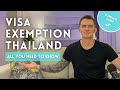 VISA EXEMPTION Thailand 2021 | Watch this before you travel