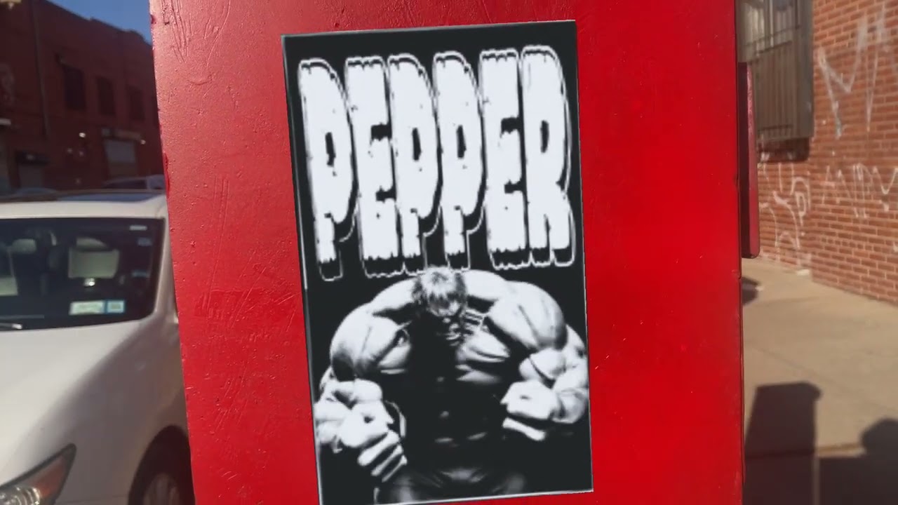 augmented reality graffiti -  Hulk Smash 