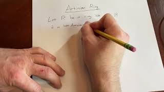 Definition of an Artinian Ring