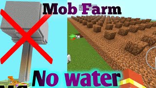 Flat World Mob farm for superflat Minecraft bedrock like mogswap