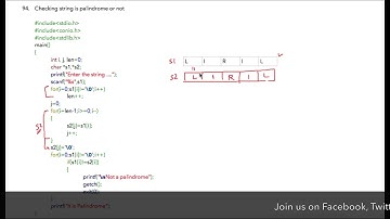 Module 16 - Lesson 17 ► Check string is palindrome or not [Learn Programming]