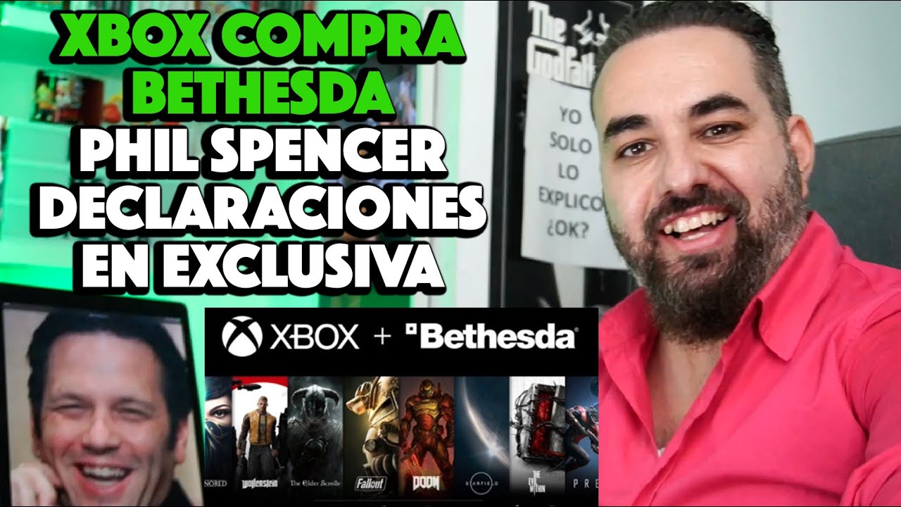 Declaraciones Exclusivas de Phil Spencer TRAS la COMPRA de BETHESDA TODOS LOS DETALLES DESVELADOS
