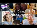 last day(s) of jr high vlog!!!! (studying + exams + nails + friends + and more)