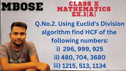 Using Euclid