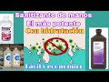 Este sanitizante de manos es ÚNICO. Mata VIRUS, BACTERIA e hidrata las manos. Grado médico