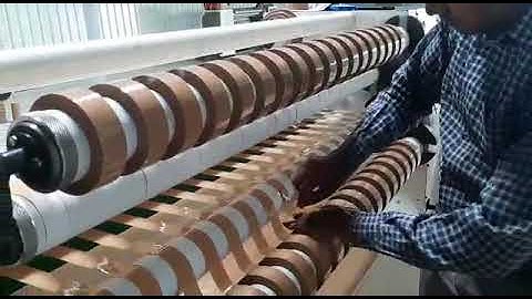 # Bopp Tape Slitting Rewinding Machine  1315mm # Slitting Rewinding Machine # cello Tape making m/c