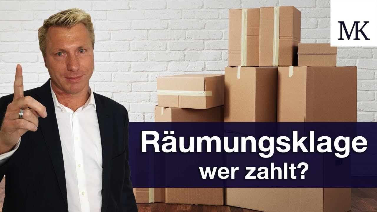 Räumungsklage - Wie funktioniert sie? | Rechtsanwalt Dr. Achim Zimmermann