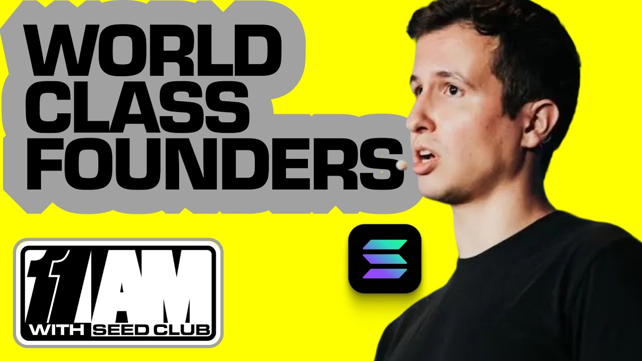 Pedro Miranda, Consumer Lead at Solana Foundation, on 11AM w/ Seed Club