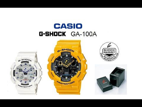 카시오 지샥 GA-100A(GA-100 시리즈) 빅페이스 리뷰 ┃ CASIO G-SHOCK  GA-100A(GA-100 SERIES) BIGFACE REVIEW