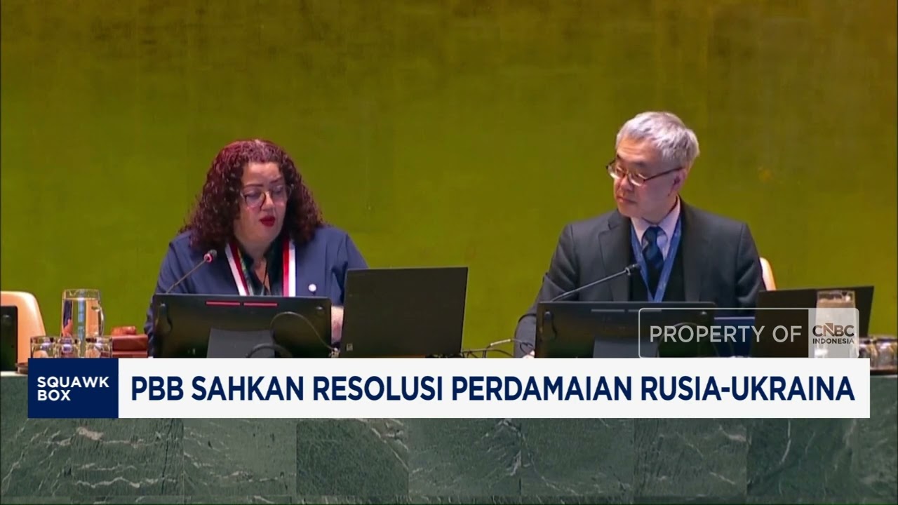 PBB Sahkan Resolusi Perdamaian Rusia–Ukraina
