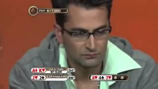 Isaac Haxton all in VS  Antonio Esfandiari pure bluff