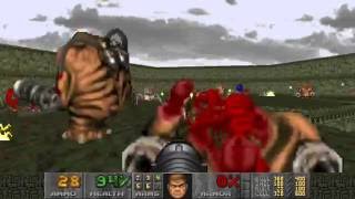 Doom II Tarakannik - Map 07 UV-MAX in 10:04