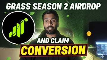 📌GRASS TOKEN AIRDROP🔗GRASS SEASON 2 CLAIM🔥 CONVERSION RATIO=1:500🔴DECEMBER=??