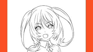 How To Draw Mia With Guidelines Tenpuru