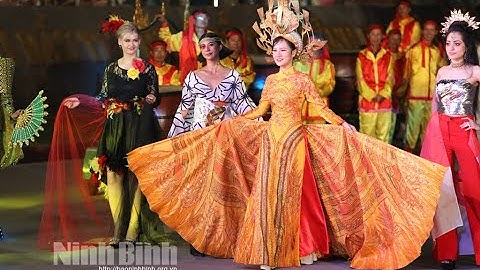 Rực rỡ sắc màu di sản trên đường phố Ninh Bình