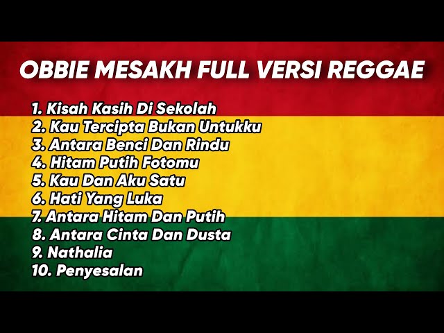 Full Album Lagu Lagu Kenangan • Obbie Messakh | Versi REGGAE 🎵 class=