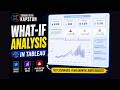 Build a What-If Analysis Dashboard in Tableau | Revenue Forecasting with Parameters
